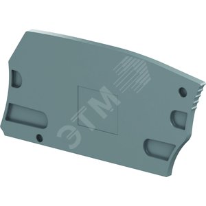 Изолятор торц., ES6-4S, для винтовых клемм ZS6-4S, ZS6-4S-PE, ZS6-S-4S-T2, ZS4-PE-R2 1SNK505911R0000