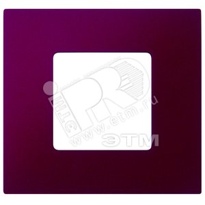 Рамка-декор на 3 поста для 2700630-03., S27Pl, Артик баклажан 2700637-085