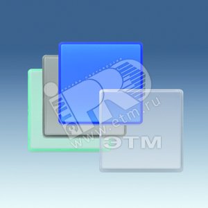 Клавиша сменная для 27101-, 27133-, 27201-, 27211-, 27251-, 27659-62(65), S27Pl, серый прозрачный 2720010-112