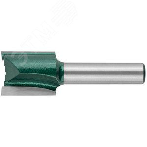 Фреза пазовая прямая с двойным лезвием DxHxL=16х19х52 мм 3601-081916