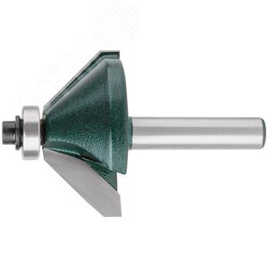 Фреза кромочная конусная с подшипником DxHxL=40х18х62.8 мм 3607-081840