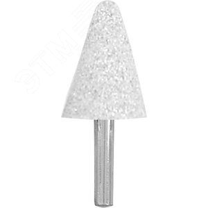 Шарошка абразивная (по металлу), хвостовик 6 мм, конус 25х35 мм 36948М