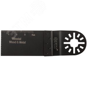 Полотно пильное фрезерованное ступенчатое удлиненное, Bi-metall Co 8%, 31.8 мм х 0.8 мм 37925