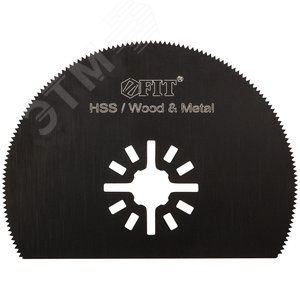 Полотно пильное фрезерованное дисковое прямое, Bi-metall Co 8%, 80 мм х 0.65 мм 37929