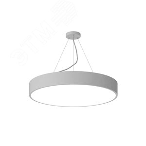 Светильник LED Geometria Ring SPO-131-W-40K-045 45Вт 4000K 4000Лм IP40 600*80 белый подвесной драйвер внутри Б0058900
