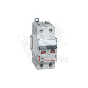 Выключатель автоматический двухполюсный 40А C DX3 10/16kА DC 409572