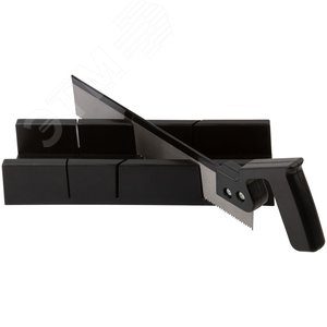 Стусло с пилой пластиковое 300 мм х 65 мм (прямоугольное) 41231