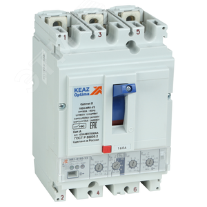Выключатель автоматический OptiMat D100N-MR1-У3 144412