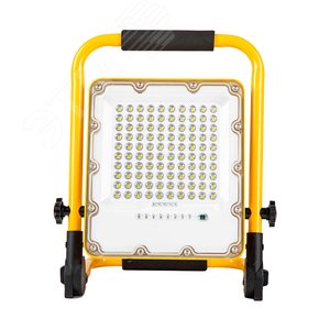Прожектор светодиодный ДО-50w переносной аккумуляторный 6400K IP66 с зарядным устройством LL-951 48676