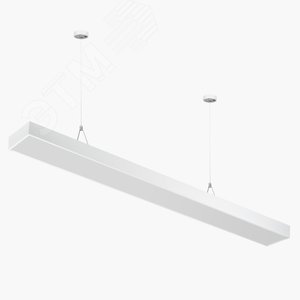 Светильник LED Geometria Block SPO-114-W-40K-036 36Вт 4000К 2800Лм IP40 1200*130*50 белый подвесной драйвер внутри Б0058862