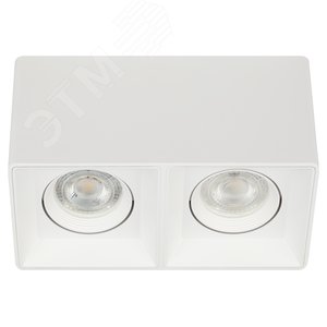 Светильник настенно-потолочный спот OL24-2 WH MR16/GU5.3, белый, поворотный лампа MR16 ( в комплект не входит) Б0054382