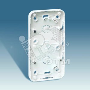 Цоколь для монтажа 73620-31, h-11мм, S73, слоновая кость 73760-31