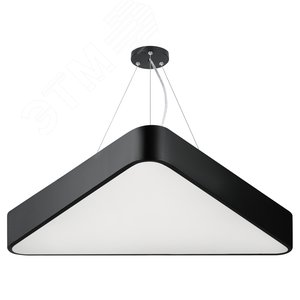 Светильник LED Geometria  Delta SPO-151-B-40K-030 30Вт 4000К IP40 черный подвесной драйвер внутри Б0058867