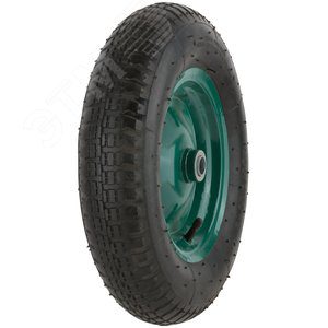 Колесо запасное 400х90x230 мм для тачки 77552 (4.80''/4.00''-8'') (втулка 20 мм) 77562