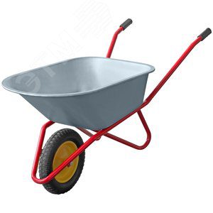Тачка строительная, 90 л, грузоподъемность 120 кг 77607