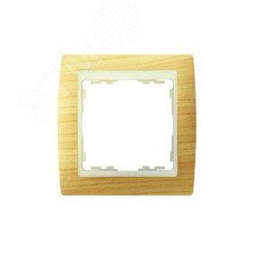 Рамка на 3 поста, S82, сосна - сл.кость 82735-69