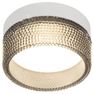 Встраиваемый светильник под лампу GX53 DK97 WH/BK белый черный Б0057457