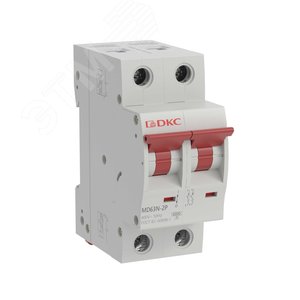 Выключатель автоматический двухполюсный25А C 6кА MD63N-2PC25