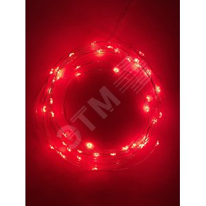 Гирлянда LED Нить 5 м красный свет, АА ENIN -5NR Б0047963