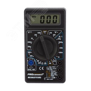 Купить Мультиметр портативный M830B DT830B, REXANT etm13-3011 Мультиметр портативный M830B DT830B, REXANT etm13-3011