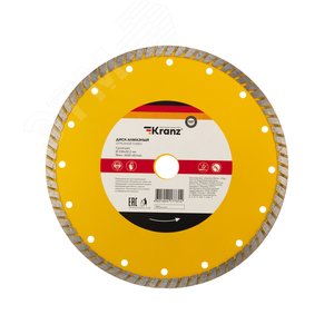 Диск алмазный отрезной Turbo 230x22.2x2.8x10 мм etmKR-90-0125