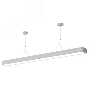 Светильник светодиодный Geometria Block SPO-115-W-40K-036 36Вт 4000К 3100Лм IP40 1200*100*50 белый подвесной Б0050546