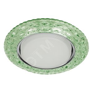 DK LD24 GR/WH Точечные светильники декор cо светодиодной подсветкой Gx53, зеленый Б0029634