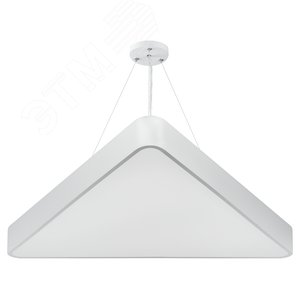 Светильник LED Geometria Delta SPO-151-W-40K-030 30Вт 4000К 2900Лм IP40 600*80 белый подвесной драйвер внутри Б0058868