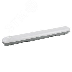 Линейный светодиодный светильник SPP-201-2-65K-018 18Вт 6500К 1710Лм IP65 600 матовый с датчиком движения Б0051841