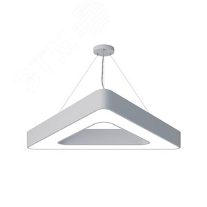 Светильник светодиодный Geometria Delta SPO-154-W-40K-042 42Вт 4000К 2300Лм IP40 800*800*80 белый подвесной Б0050580