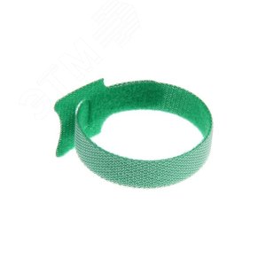 Стяжка-велькро КСВ 16*310 (зел) (Fortisflex) 55293