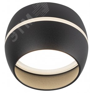 Светильник настенно-потолочный спот OL29 BK GX53, черный Б0055583