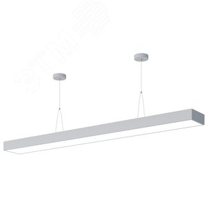 Светильник светодиодный Geometria Block SPO-114-W-40K-036 36Вт 4000К 2800Лм IP40 1200*130*50 белый подвесной Б0050544