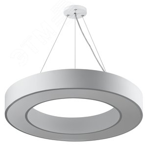 Светильник LED Geometria Ring SPO-134-W-40K-056 56Вт 4000К 4200Лм IP40 800*80 белый подвесной драйвер внутри Б0058906