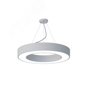 Светильник светодиодный Geometria Ring SPO-133-W-40K-045 45Вт 4000К 3200Лм IP40 600*600*80 белый подвесной Б0050562