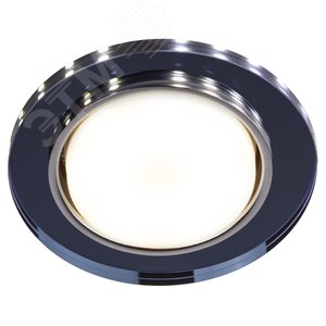 Встраиваемый светильник со светодиодной подсветкой DK LD51 BK GX53 черный Б0057468
