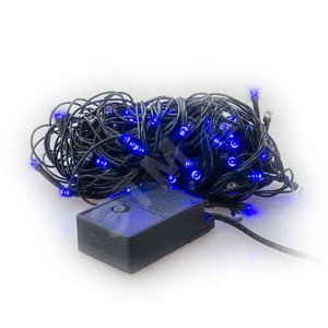 Светодиодная электрогирлянда нить  200 синих светодиодов IP20, 20 м, ILD200C-GB 4690601041890