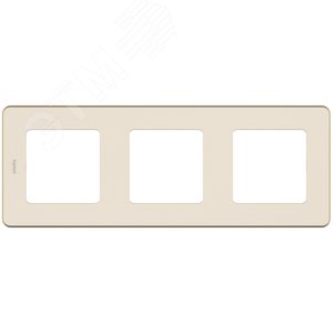 Рамка 3 поста INSPIRIA слоновая кость 673951